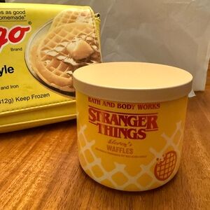 Stranger Things 11s Waffles Candle